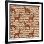 Red Deer-Joanne Paynter Design-Framed Giclee Print