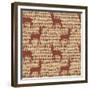 Red Deer-Joanne Paynter Design-Framed Giclee Print