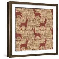 Red Deer-Joanne Paynter Design-Framed Giclee Print