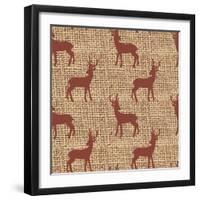 Red Deer-Joanne Paynter Design-Framed Giclee Print