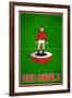 Red Devils Football Soccer Sports-null-Framed Art Print