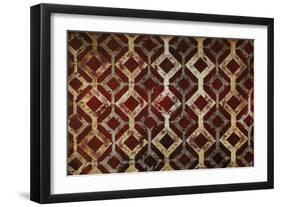 Red Diamonds-Kari Taylor-Framed Giclee Print