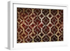 Red Diamonds-Kari Taylor-Framed Giclee Print