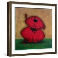 Red Dog-Kourosh-Framed Photographic Print