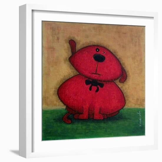 Red Dog-Kourosh-Framed Photographic Print