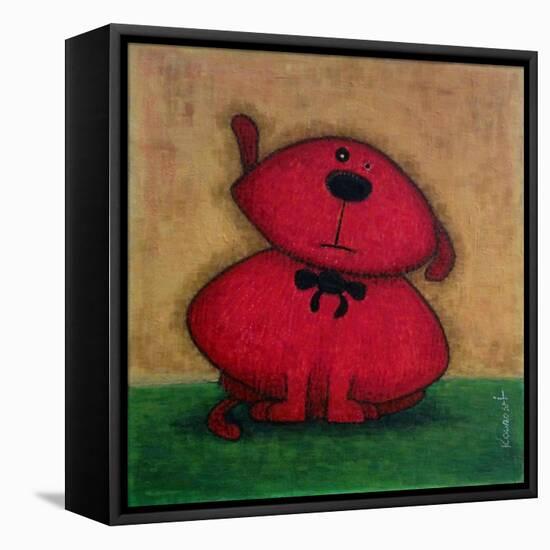 Red Dog-Kourosh-Framed Stretched Canvas