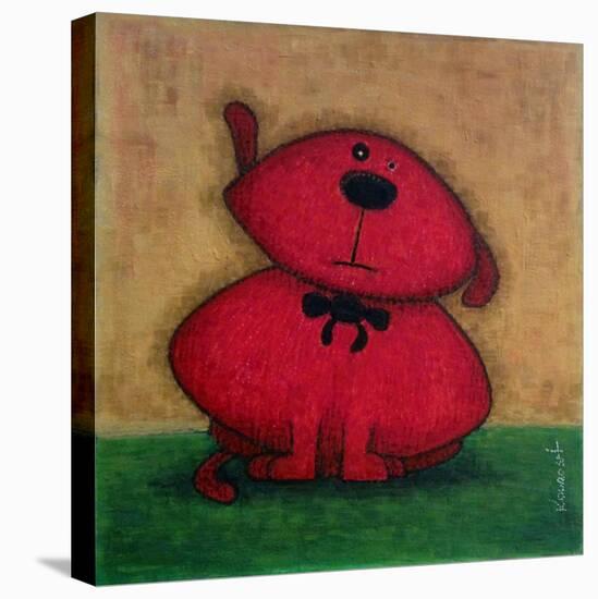 Red Dog-Kourosh-Stretched Canvas