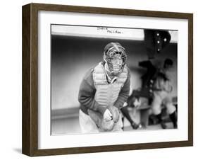 Red Dooin, Philadelphia Phillies, Baseball Photo No.2 - Philadelphia, PA-Lantern Press-Framed Art Print