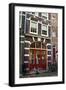 Red Door in Amsterdam-Erin Berzel-Framed Photographic Print