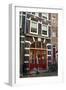 Red Door in Amsterdam-Erin Berzel-Framed Photographic Print