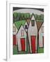 Red Doors-Tim Nyberg-Framed Giclee Print