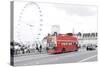 Red Double-Decker Bus, Westminster Bridge, District Westminster, London, England, Uk-Axel Schmies-Stretched Canvas