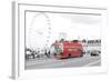 Red Double-Decker Bus, Westminster Bridge, District Westminster, London, England, Uk-Axel Schmies-Framed Photographic Print