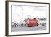 Red Double-Decker Bus, Westminster Bridge, District Westminster, London, England, Uk-Axel Schmies-Framed Photographic Print