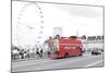 Red Double-Decker Bus, Westminster Bridge, District Westminster, London, England, Uk-Axel Schmies-Mounted Photographic Print