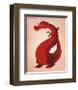 Red Dragon-John Golden-Framed Giclee Print