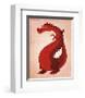 Red Dragon-John Golden-Framed Giclee Print