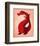 Red Dragon-John W^ Golden-Framed Art Print