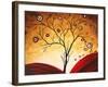 Red Dreams-Megan Aroon Duncanson-Framed Art Print