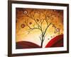 Red Dreams-Megan Aroon Duncanson-Framed Art Print