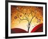 Red Dreams-Megan Aroon Duncanson-Framed Art Print