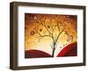 Red Dreams-Megan Aroon Duncanson-Framed Art Print