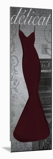 Red Dress Triomphe-Lauren Gibbons-Mounted Art Print