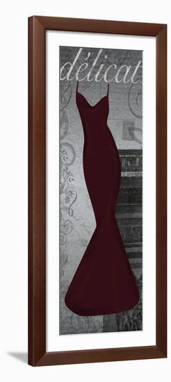 Red Dress Triomphe-Lauren Gibbons-Framed Art Print