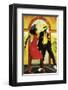 Red Dress-Graham Reynold-Framed Art Print