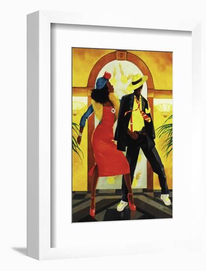 Red Dress-Graham Reynold-Framed Art Print