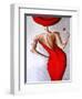 Red Dress-Megan Aroon Duncanson-Framed Art Print