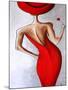 Red Dress-Megan Aroon Duncanson-Mounted Art Print