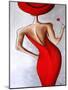Red Dress-Megan Aroon Duncanson-Mounted Art Print