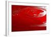 Red Drink Drop IV-Tammy Putman-Framed Photographic Print