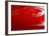 Red Drink Drop IV-Tammy Putman-Framed Photographic Print
