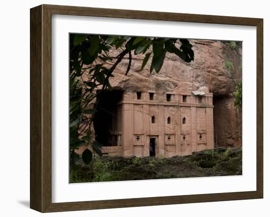 Red Drum, Lalibela, Ethiopia-Alison Jones-Framed Photographic Print