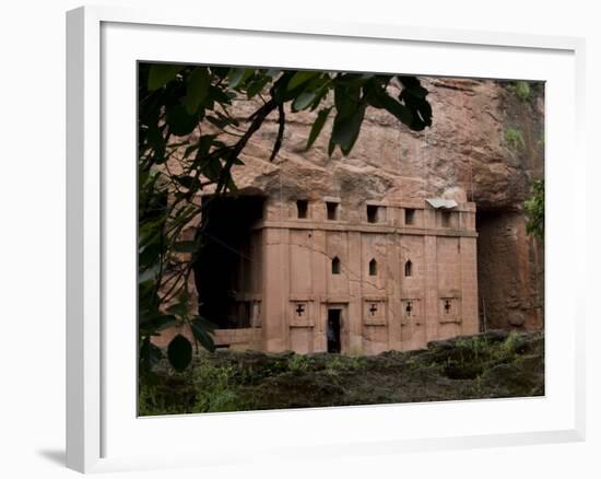 Red Drum, Lalibela, Ethiopia-Alison Jones-Framed Photographic Print