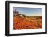 Red Dunes at Sunset, Kalahari-halpand-Framed Photographic Print