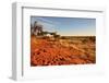 Red Dunes at Sunset, Kalahari-halpand-Framed Photographic Print