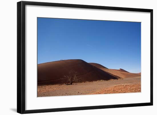 Red Dunes of Sossusvlei-schoolgirl-Framed Photographic Print