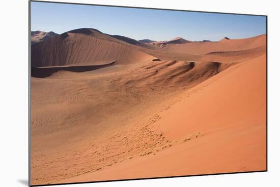 Red Dunes of Sossusvlei-schoolgirl-Mounted Photographic Print