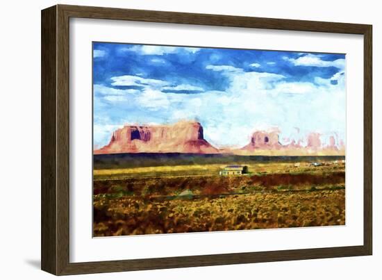 Red Earth-Philippe Hugonnard-Framed Giclee Print