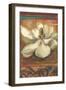 Red Eclecticism with Magnolia-Patricia Pinto-Framed Premium Giclee Print