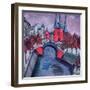 Red Elisabeth Riverbank, Berlin, 1912-Ernst Ludwig Kirchner-Framed Giclee Print