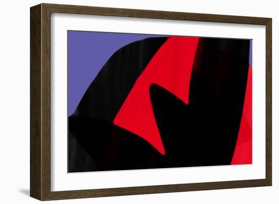 red enters black,2017-Alex Caminker-Framed Giclee Print