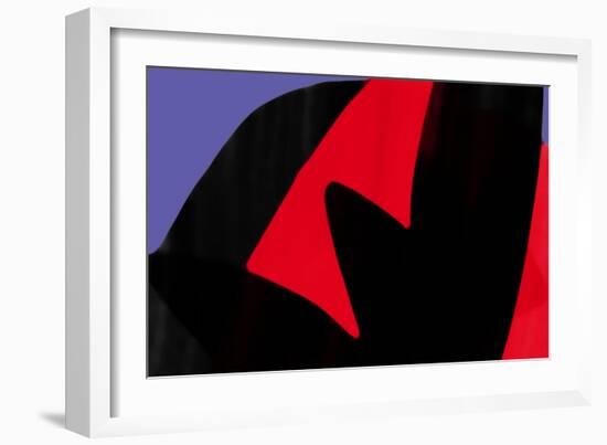 red enters black,2017-Alex Caminker-Framed Giclee Print