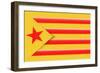 Red Estelada Flag-Juan Carlos B.-Framed Art Print