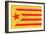 Red Estelada Flag-Juan Carlos B.-Framed Art Print