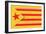 Red Estelada Flag-Juan Carlos B.-Framed Art Print