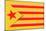 Red Estelada Flag-Juan Carlos B.-Mounted Art Print